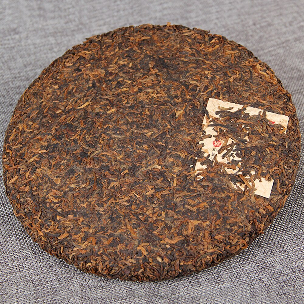 ！2003 Iceland Tribute Tea Puer Chinese Tea Old Tree Golden Bud Shu Pu Er Tea357g