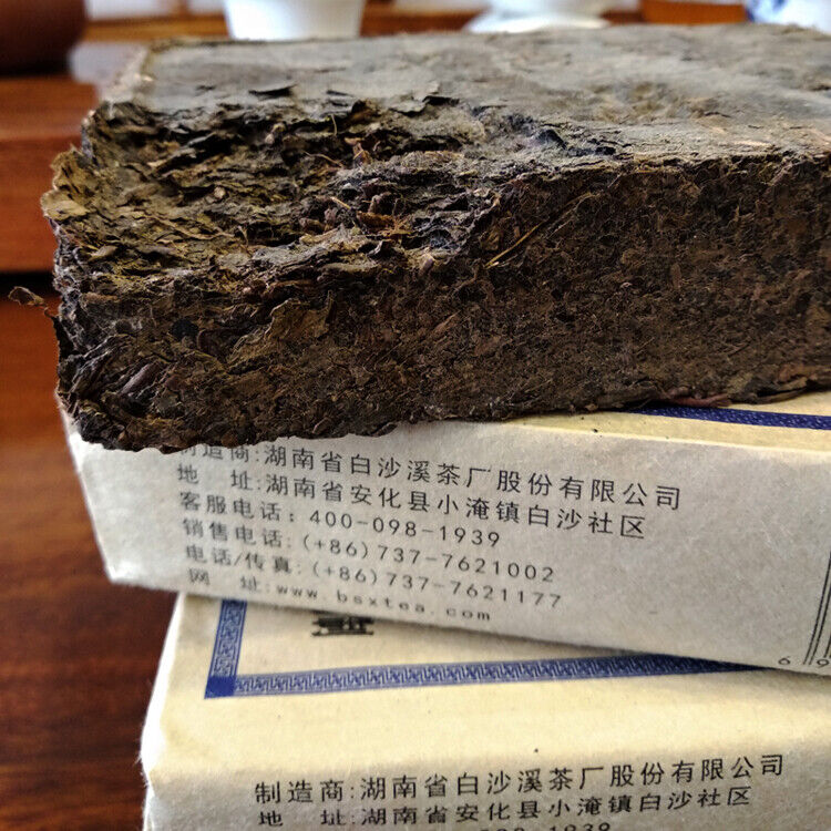 Black brick tea Anhua Baishaxi tea-