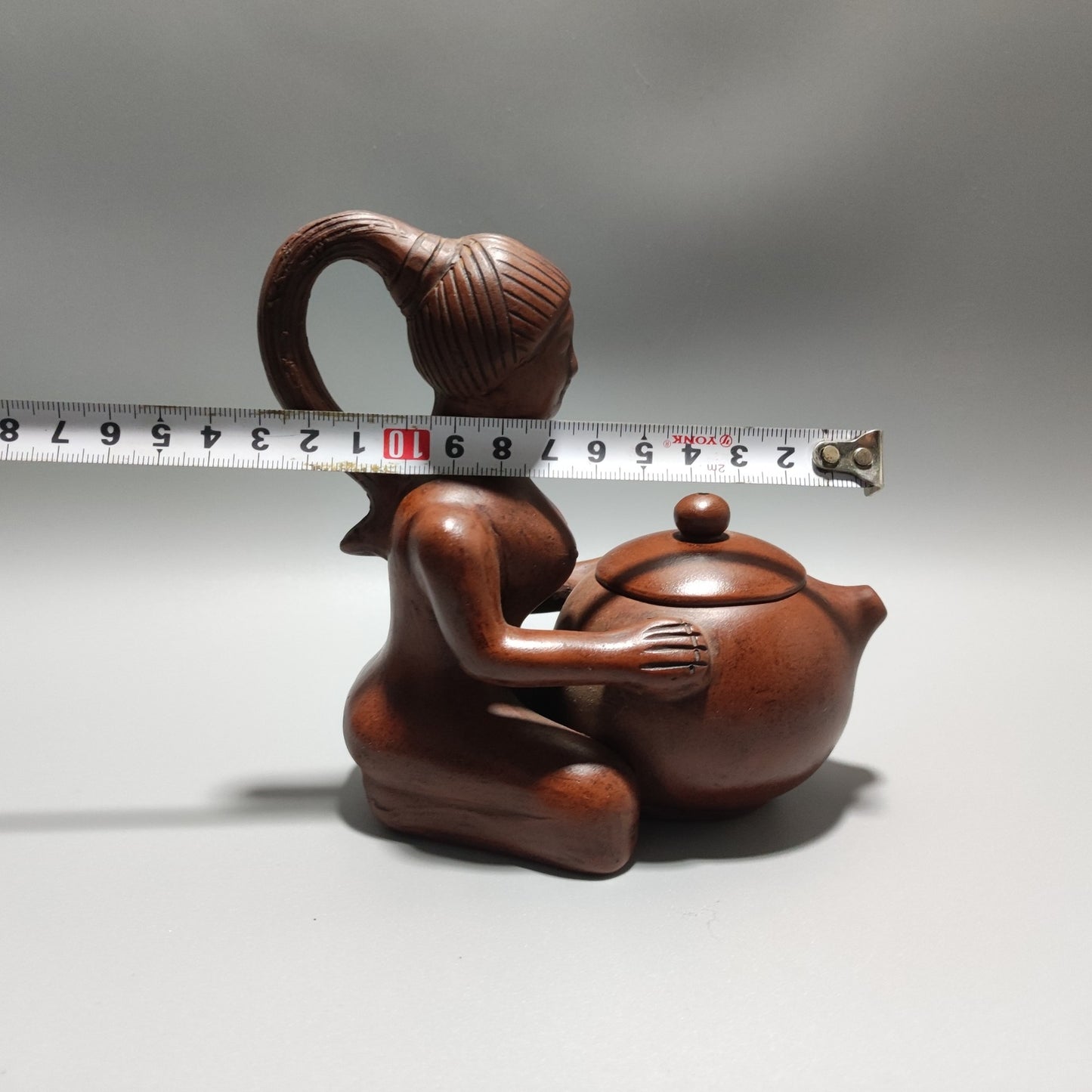 Chinese Yixing Purple Clay Teapot Tea Set Pot Zisha Ceramic Pretty Woman Tea Set