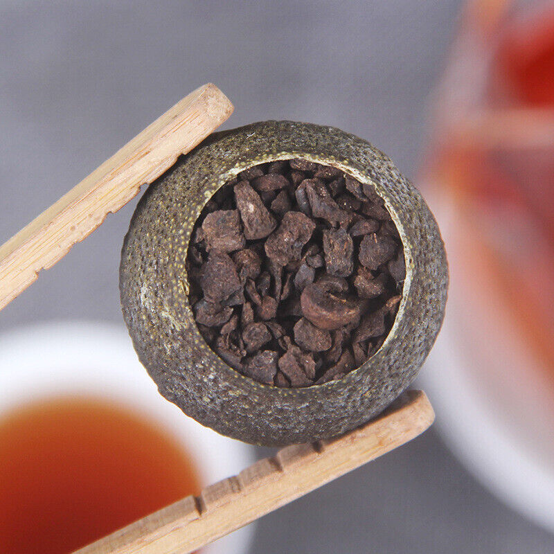 500g Xin Hui Chen Pi Pu'er Tea Gift Tea Xiao Qing Guan Pu'er TeaHealthy Drinks