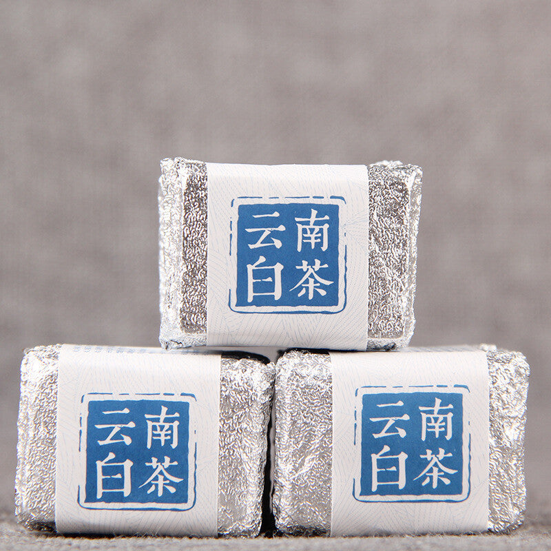 Yunnan Mini Tea Brick White Tea 100g Sun-dried Nectar Fragrance White Tea