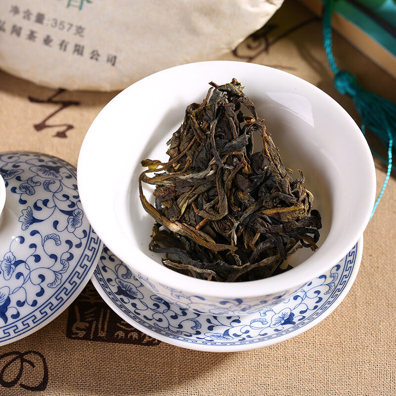 357g Organic Yunnan Menghai Puer Tea Chinese Pu-Erh Tea Natural Pressed Tea