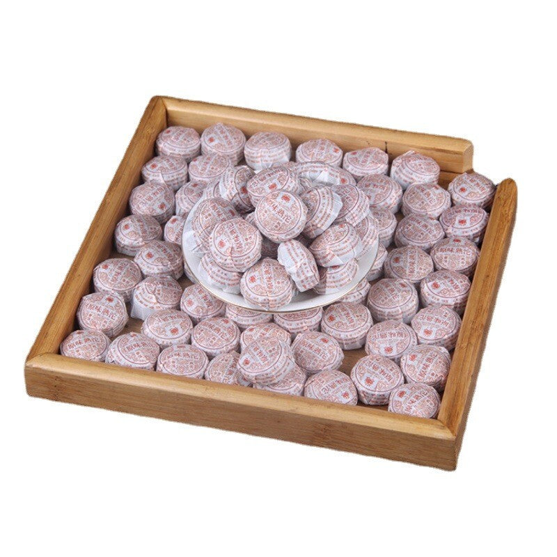 500g Yunnan Menghai Pu-erh Tea Ripe Tea Mini Small Tuo Original Mellow Tea