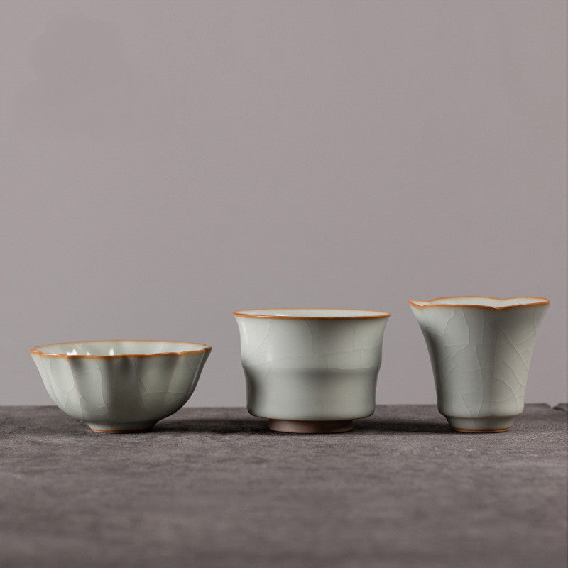 Ruyao Tea Cup Master Cup Kung Fu Tea Drinking Ceramic Tea Cup