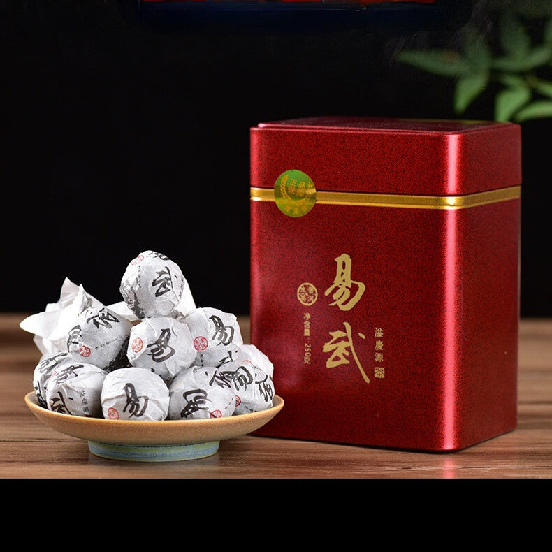 High Quality 250g Canned Green Tea Big Tree Pu-Erh Raw Tea Dragon Ball Pu'er Tea