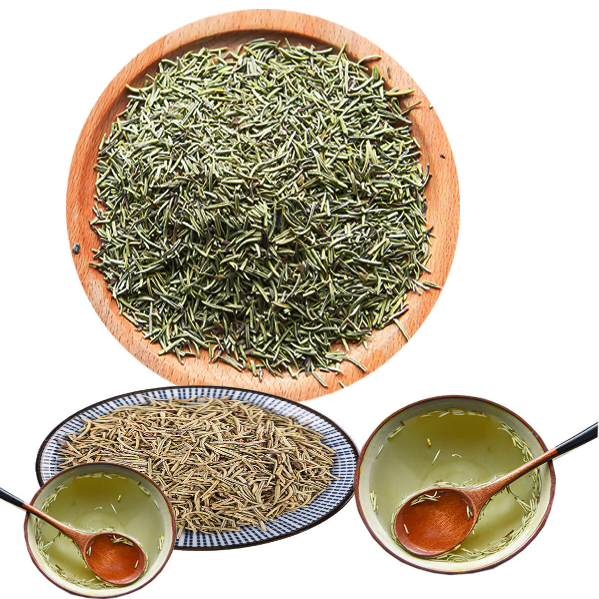 Green Tea Rosemary Tea Chinese Refresh Yourself Scented Tea Relieve Headache