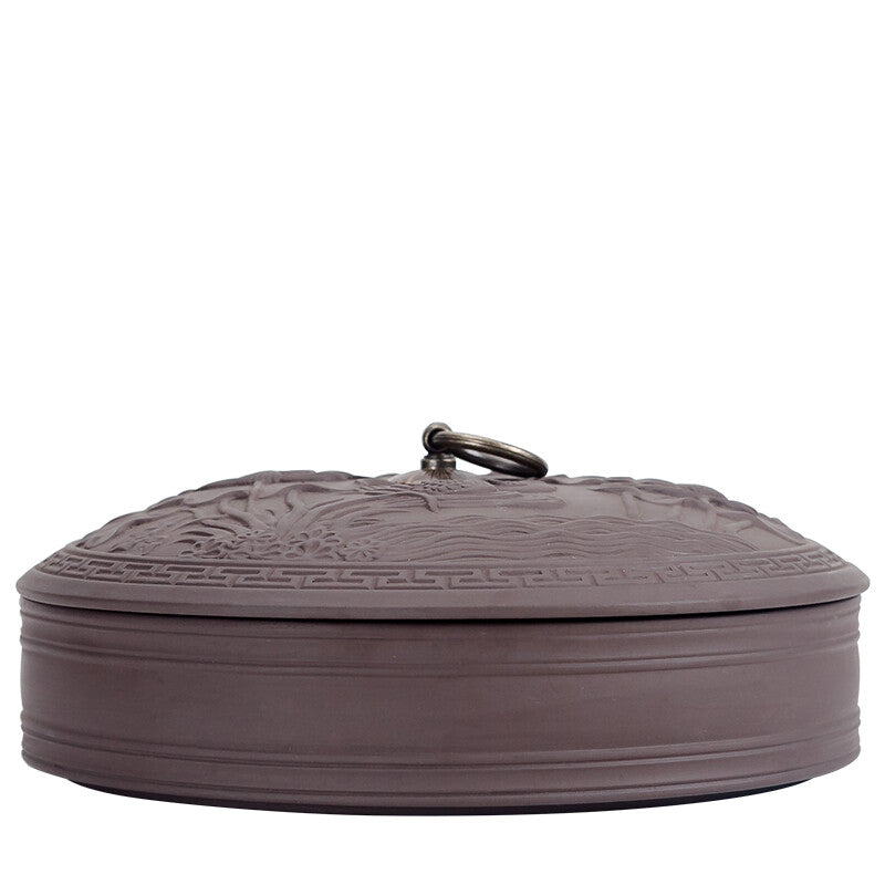 Tea Box Tea Box Household Tea Pot Ceramic Storage Tea Storage Pot Multi-layer