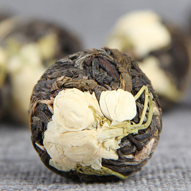 500g Yunnan Jasmine Pu'er Dragon Ball Cha Tea Ancient Tree Flower Pu-erh Tuocha
