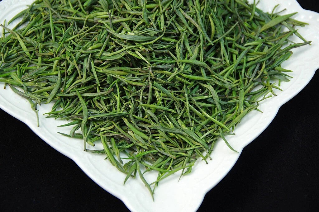 Zhu Ye Qing tea Organic Sichuan Emei Green Cha Bamboo Loose Leaf Grüner tee