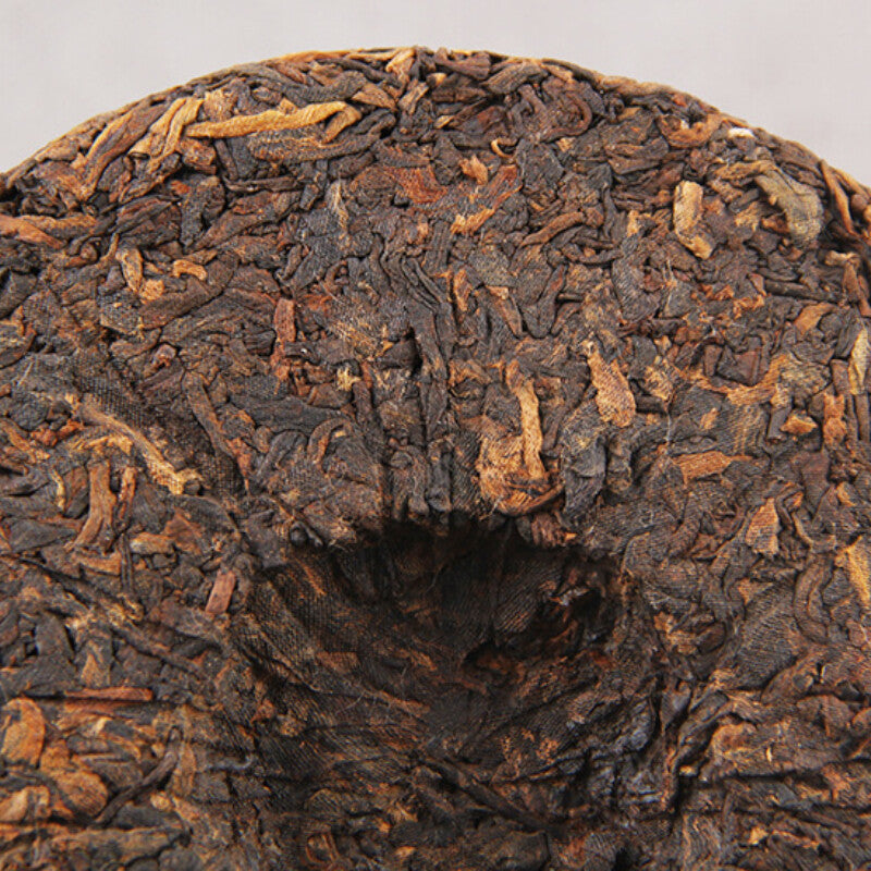 200g Classic Pu-Erh Tea Yunnan Menghai Ripe Pu'er Tea Cake Chinese Slimming Tea