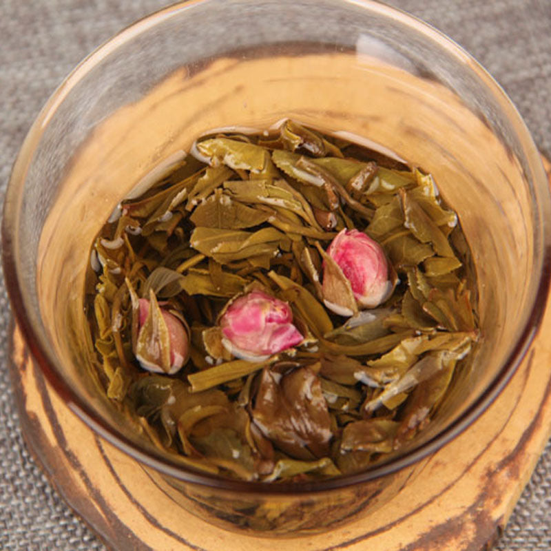 Rose Herbal Tea 500g Chinese Handmade Puer Tea cha Pu er Old Tree Pu'er Tea Tree
