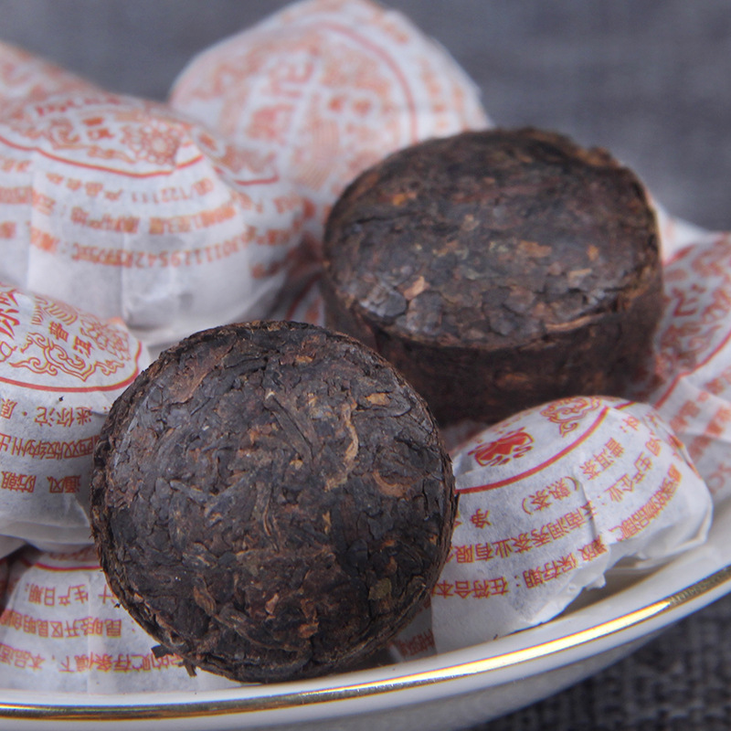 Mini Small Tuo Original Mellow Tea 500g Yunnan Menghai Pu-erh Tea Ripe Tea