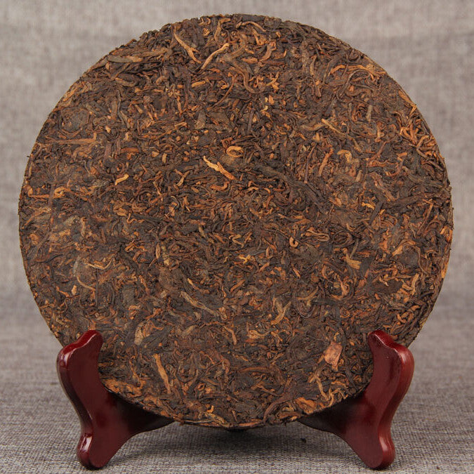 100g Menhai Ancient Tree Puerh Tea Natural Chinese Golden Bud Tea Ripe Pu'er Tea
