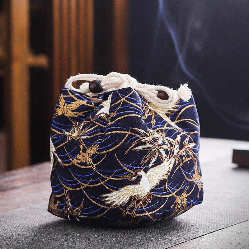 Chinese Tea Teaware Storage Bag Portable Travel Teapot Cup Bag Teacup Cloth Bag