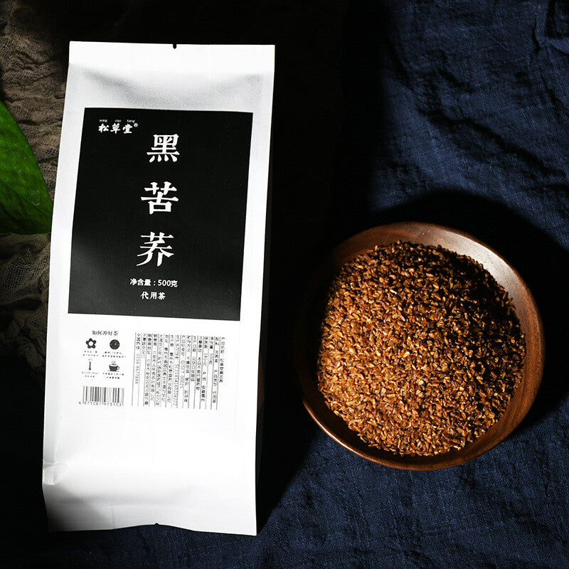 Organic Herbal Tea Health Care Daliang Mountain Black Tartary Buckwheat Tea 500g