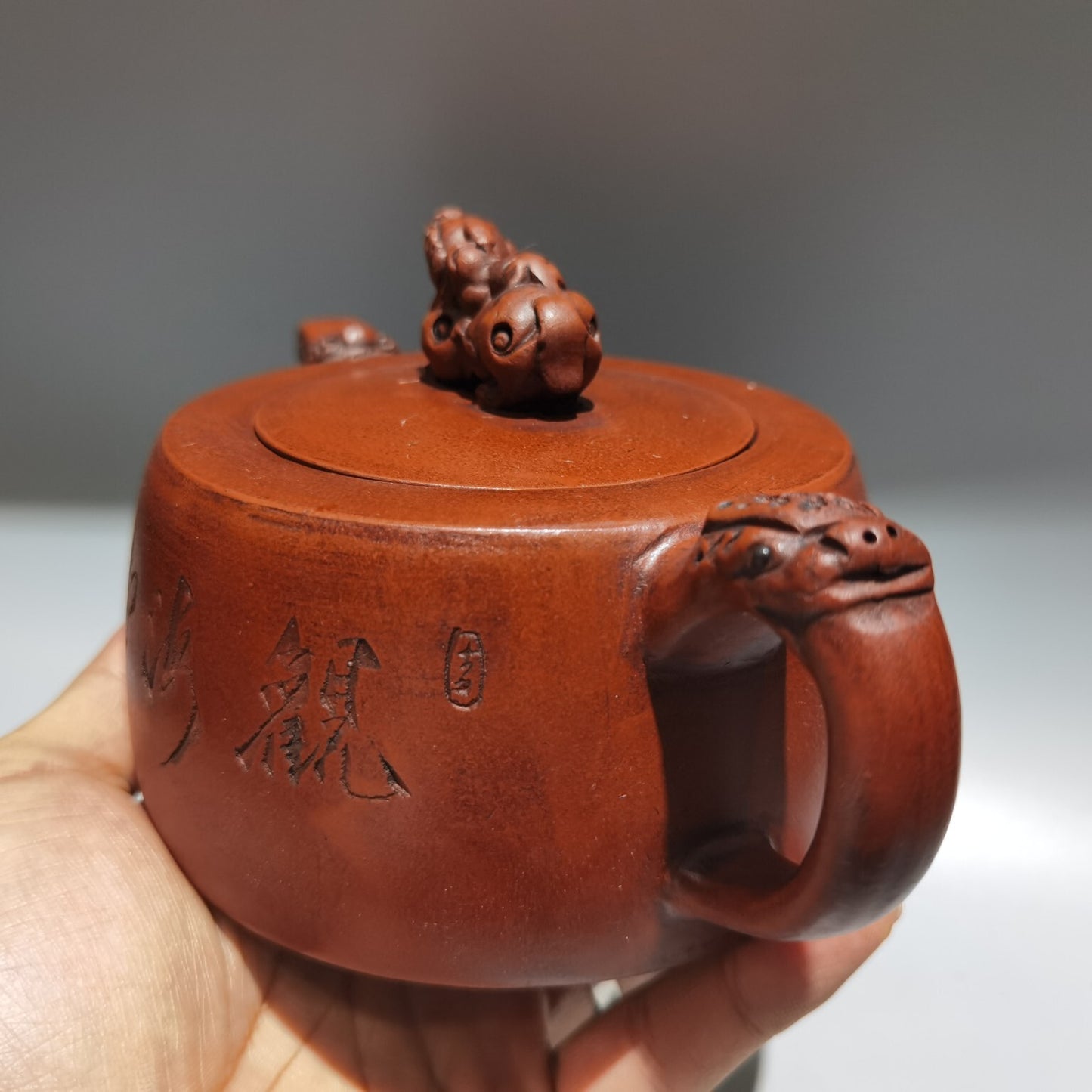 Vintage Chinese Yixing Purple Clay Teapot Zisha Ceremony Ceramic Teacups Teapots