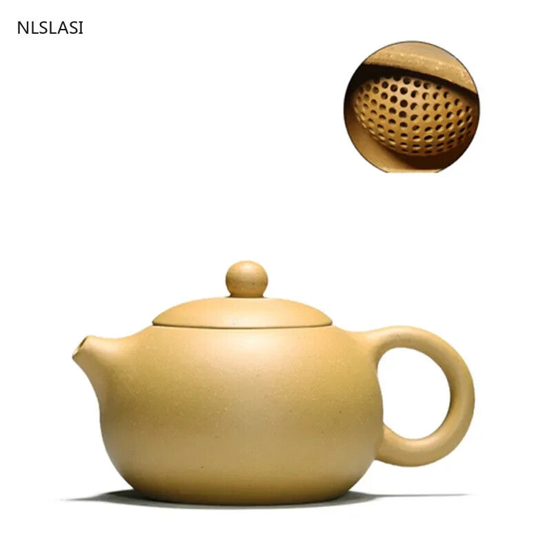 Yixing tea pot purple clay Xishi teapot beauty kettle Raw ore Handmade Tea set