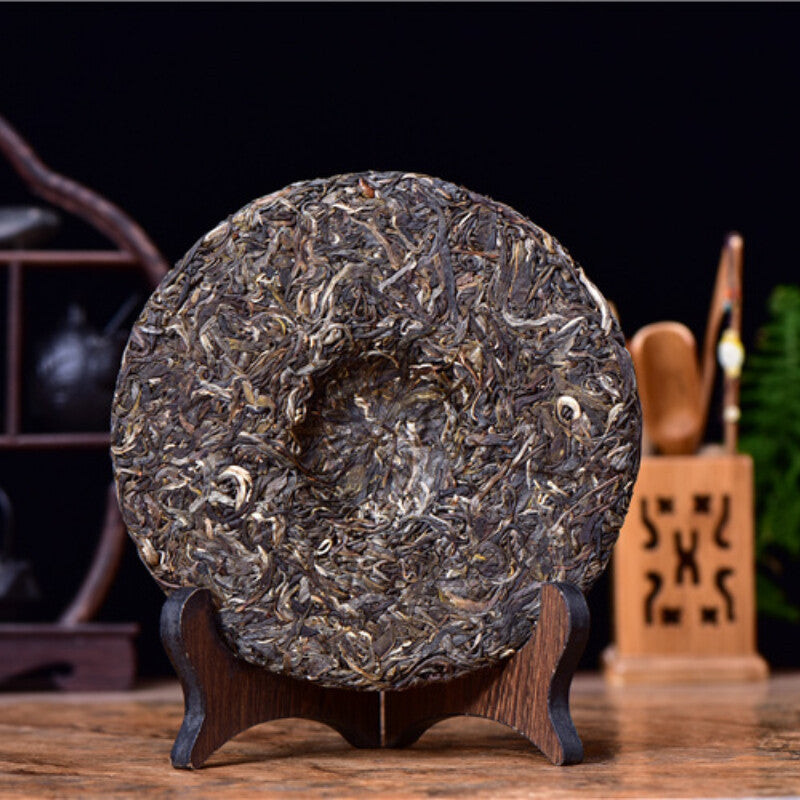 357g Yunnan Big Tree Pu'er Raw Tea Cake Spring Pu-Erh Tea Natural Green Tea