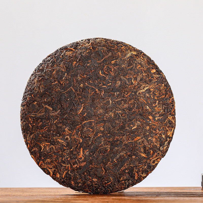 Yunnan Puerh Tea Puerh Ripe Tea Cake Sacred Tea into Tibet 357g/12.59oz