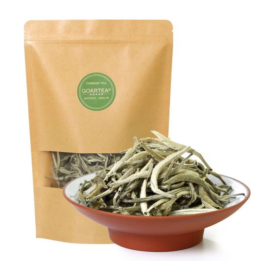 GOARTEA Premium Silver Needle White Tea White Bai Hao Yin zhen White Tea Buds-