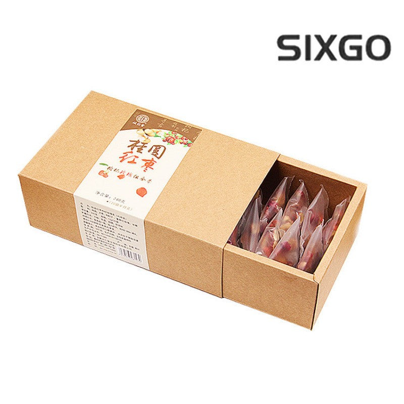 240g Longan Red Jujube Tea Wolfberry Rose Tea Health-preserving Tea Herbal Tea