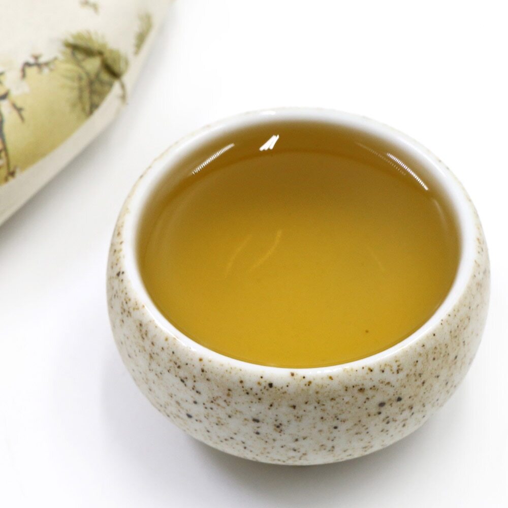 Bai Cha Tea Leaf Cake 300g Shuanghe Organic White Tea Old