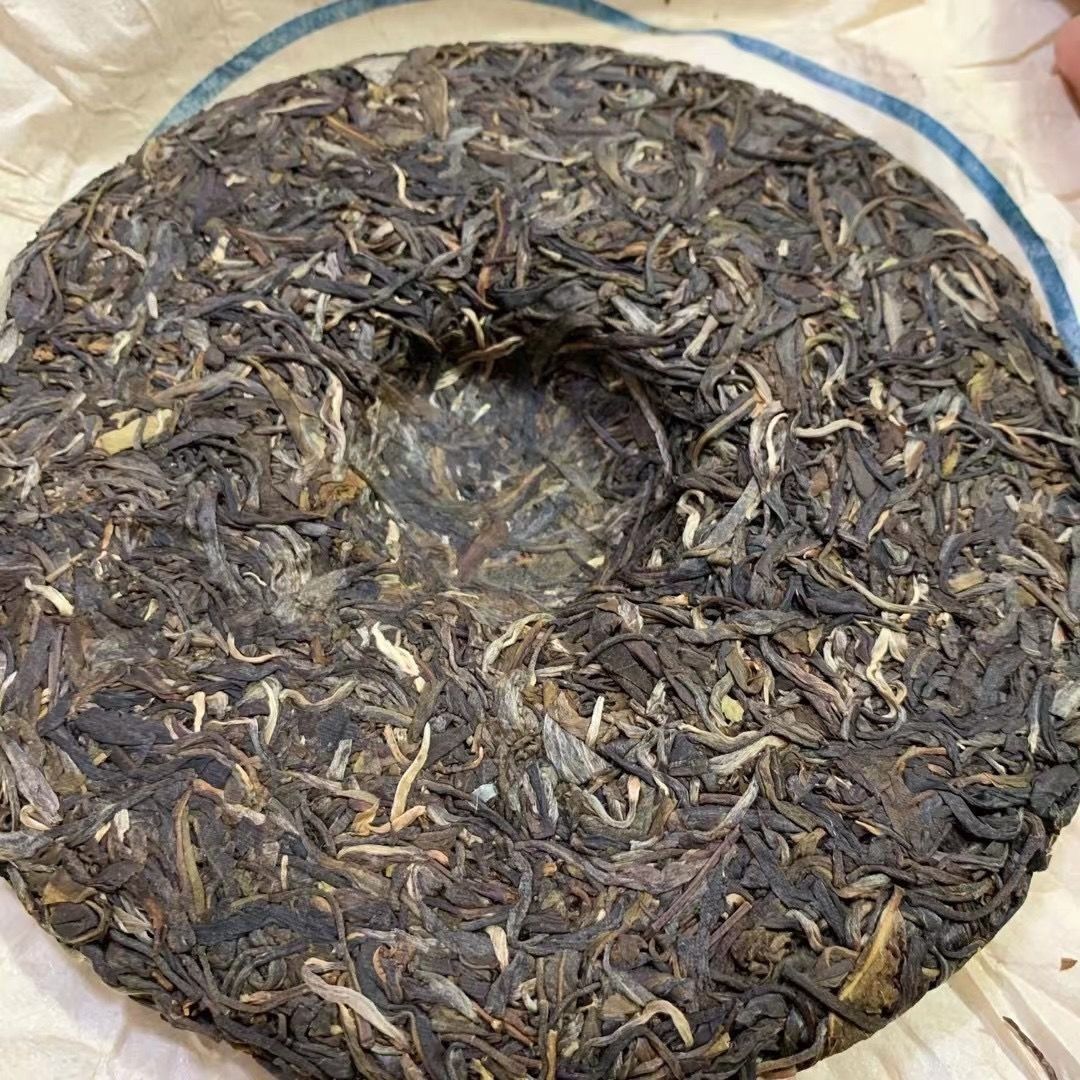 2003 Yunnan Pu'er Tea Raw Banzhang Yuan Cha Pu-erh Raw Tea Aged PuEr Tea 357g