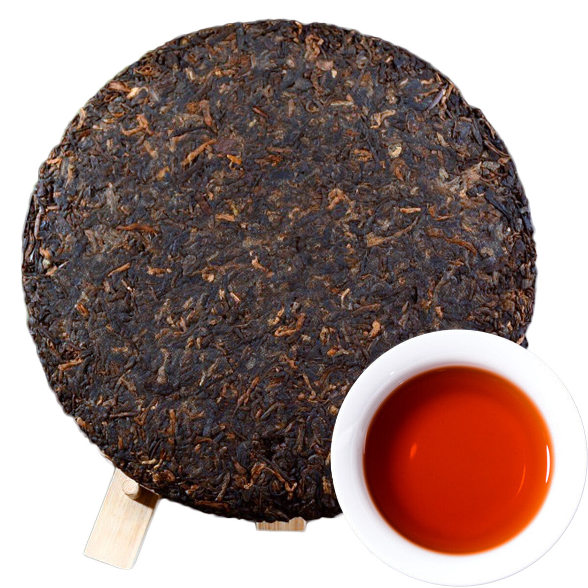 Superior Cooked Aged Puer Tea Yunnan Ripe Pu Er Tea Menghai Chinese Diet Tea357g