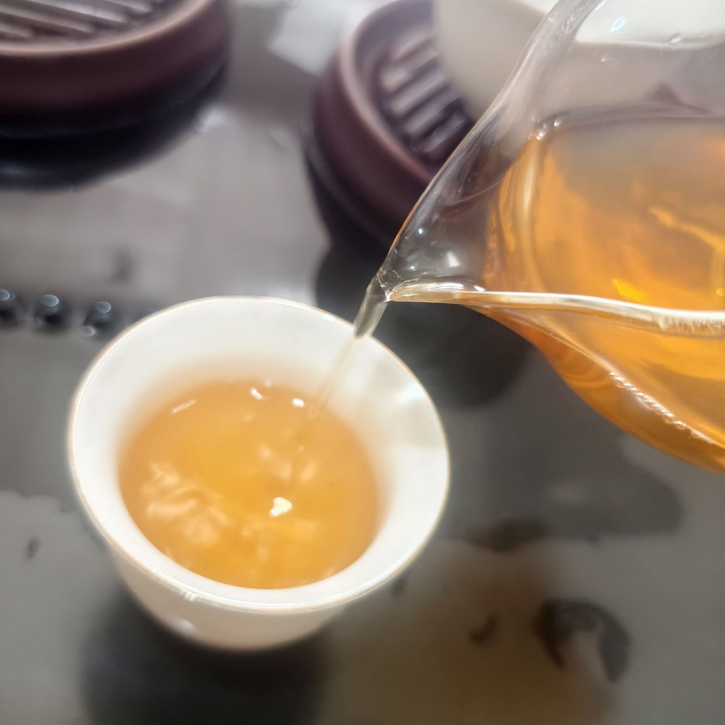 357g Pu'er Tea Yunnan Menghai 2017 Pu'er Qi Zi Cake Tea Raw Tea Cake