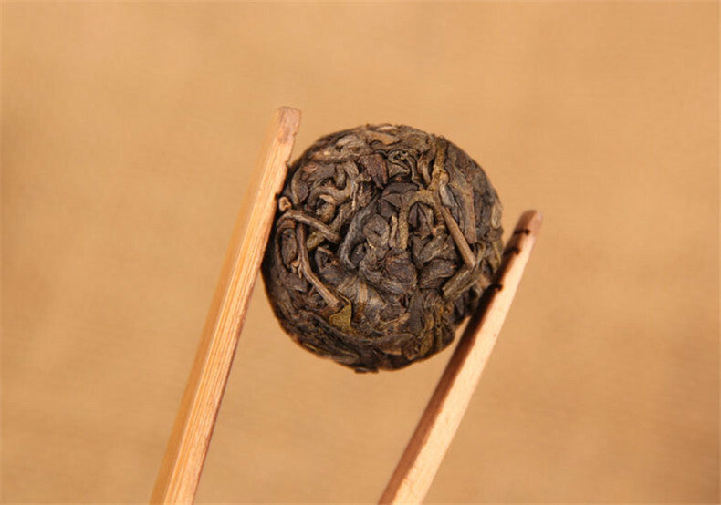 Handmade Puer Tea Raw Pu er Rose Herbal Tea 500g Chinese Old Tree Mini Pu'er Cha