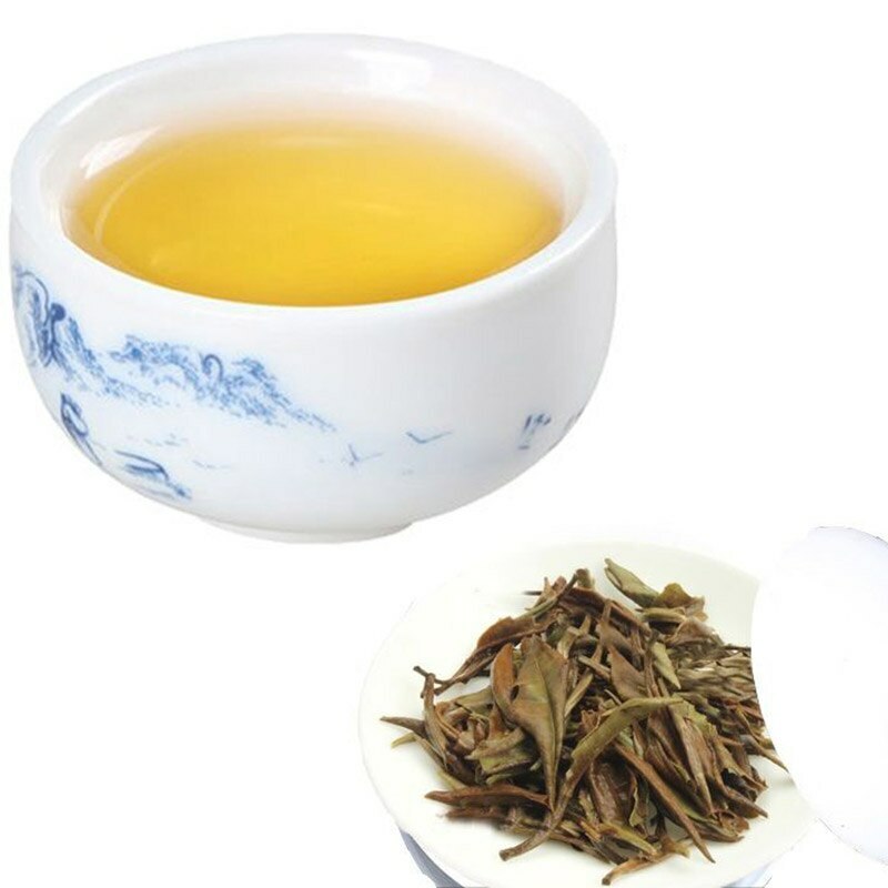 300g Fuding White Peony White Tea Cake Peony King White Chinese Tea Bai Cha