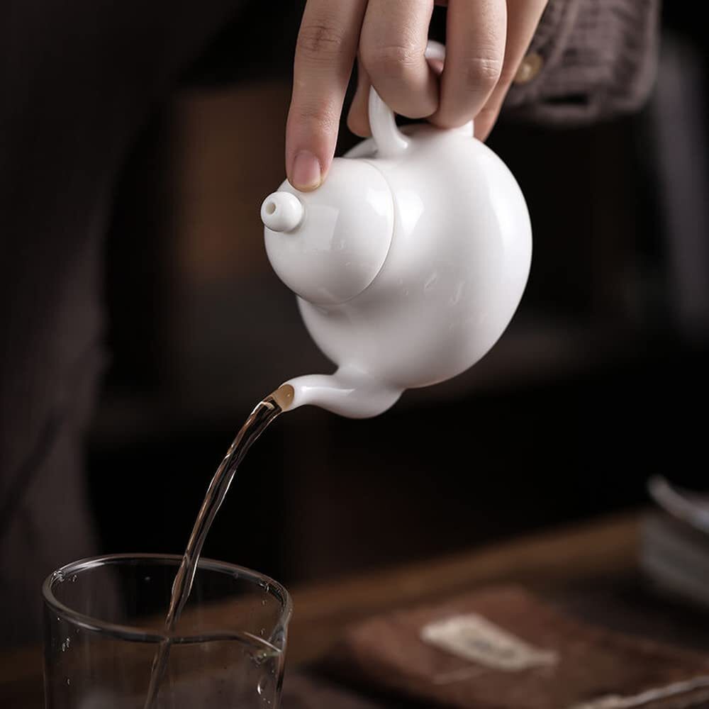 160ml Chinese Porcelain Teapot Kung Fu Tea Set Kettle Creative Tea Ceremony
