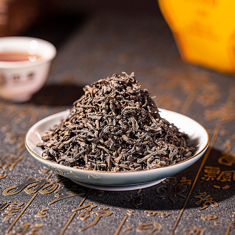 CHINATEA Liu Pao 1188 1st Grade Liu Bao Hei Cha Dark Tea Liubao Loose Tea 250g