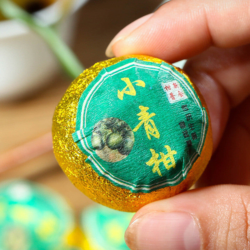 500g Chinese High Quality Tangerine Peel Pu-Erh Tea Puerh Cooked Tea Black Tea