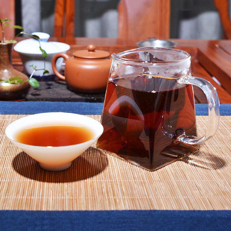 250g Puer Material Old Ripe Puer Tea China Tea Health Care Puer Tea Brick Puerh