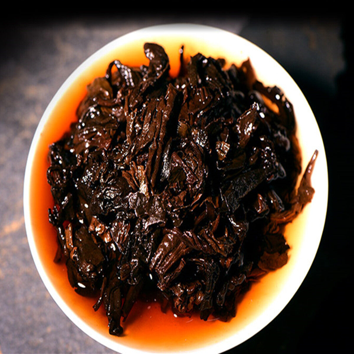 357g Ancient Pu-erh No.1980 tea tree Yunnan Ripe Puer Tea Black Puerh Tea Cake