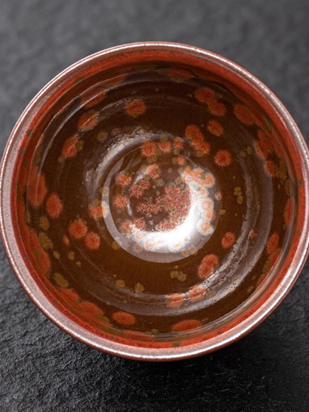 120ml Jianzhan Master Cup Kung Fu Tea Cup Ceramic Tea Cup Tea Set, Red