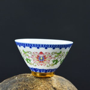Chinese Kungfu Tea Set Porcelain Cup Of Tea China Tea Cup Jingdezhen Tea Cups