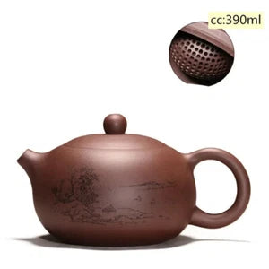 Yixing tea pot purple clay Xishi teapot beauty kettle Raw ore Handmade Tea set