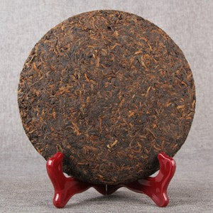 357g Jingmai Ancient Tree Tea Yunnan Big-leaf Tea Jing Mai Chun Xiang Ripe Tea