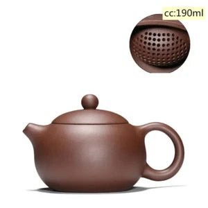 Yixing tea pot purple clay Xishi teapot beauty kettle Raw ore Handmade Tea set