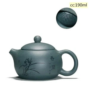 Yixing tea pot purple clay Xishi teapot beauty kettle Raw ore Handmade Tea set