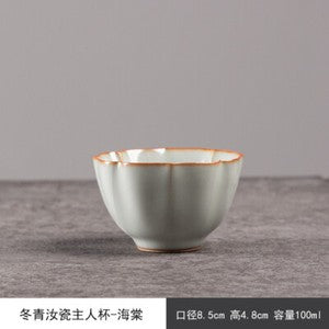 Ruyao Tea Cup Master Cup Kung Fu Tea Drinking Ceramic Tea Cup