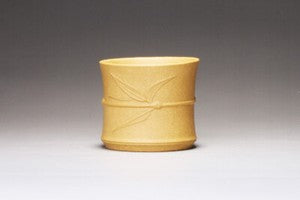 China Puer Tea Real Yixing Zisha Tea Cup Marked Bamboo Relief Master Cup of Tea