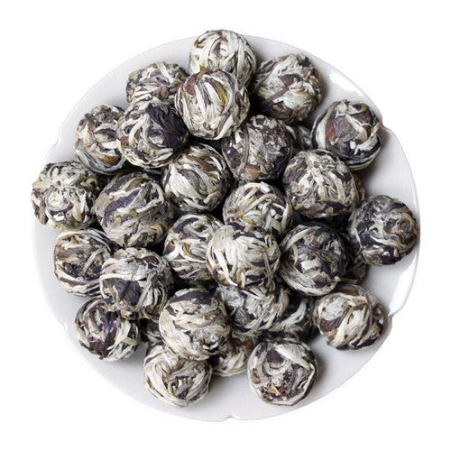 Dragon Pearl Tea Raw Pu-erh Tea White Moonlight White DianhuoTea From 10 pcs.