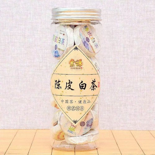 Chinese Shoumei Tea Tangerine Peel Premium White Tea Portable Mini White Tea