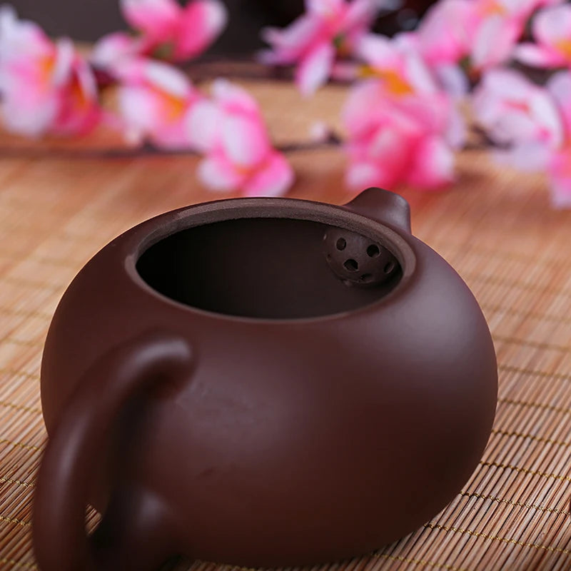 tea pot on sales Chinese zisha purple clay pot of tea marked kungfu tea pots 140ml small pot